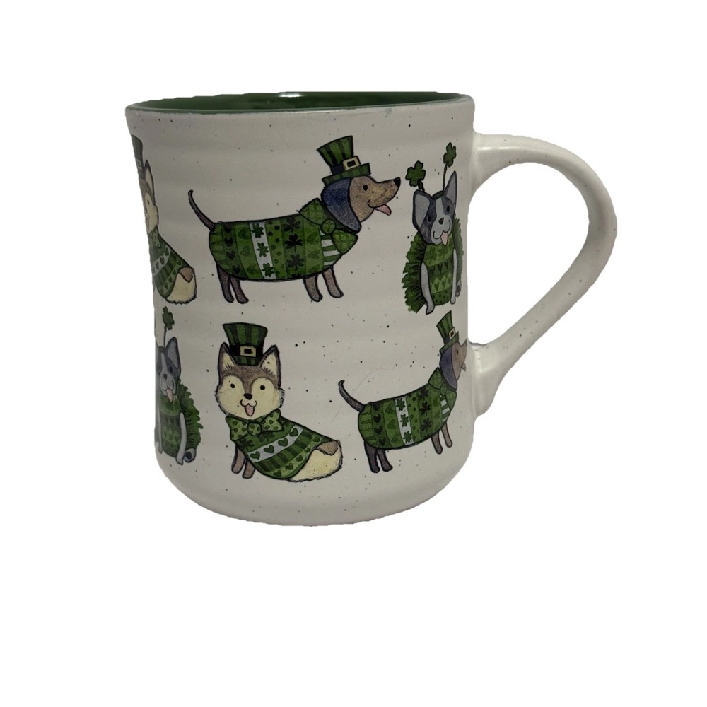 Stonewall Home Clover Cottage Irish Dog Mug – Dachshund, Corgi and Frenchies